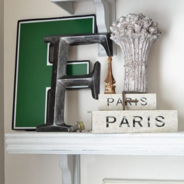 Milk Paint Shelves - Frenchie