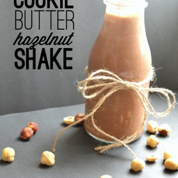 A Cookie Butter Hazelnut Shake by Frenchie for FleeceFun.com