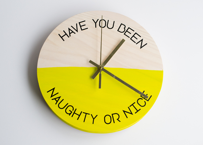 An easy and modern Christmas gift diy