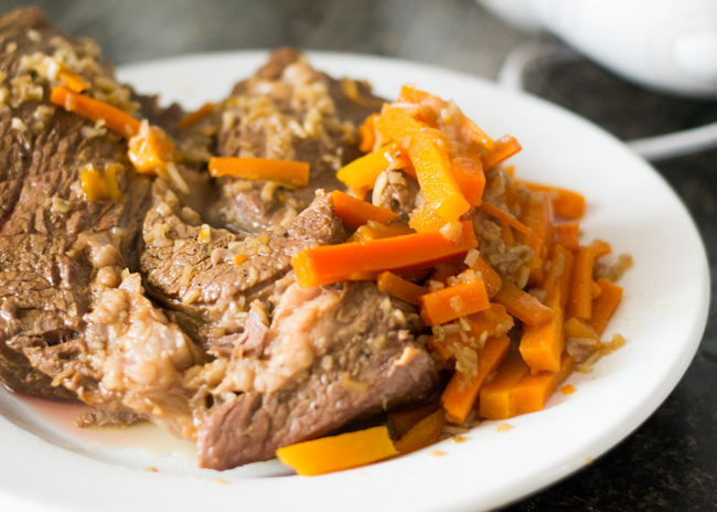 Instant pot roast beef
