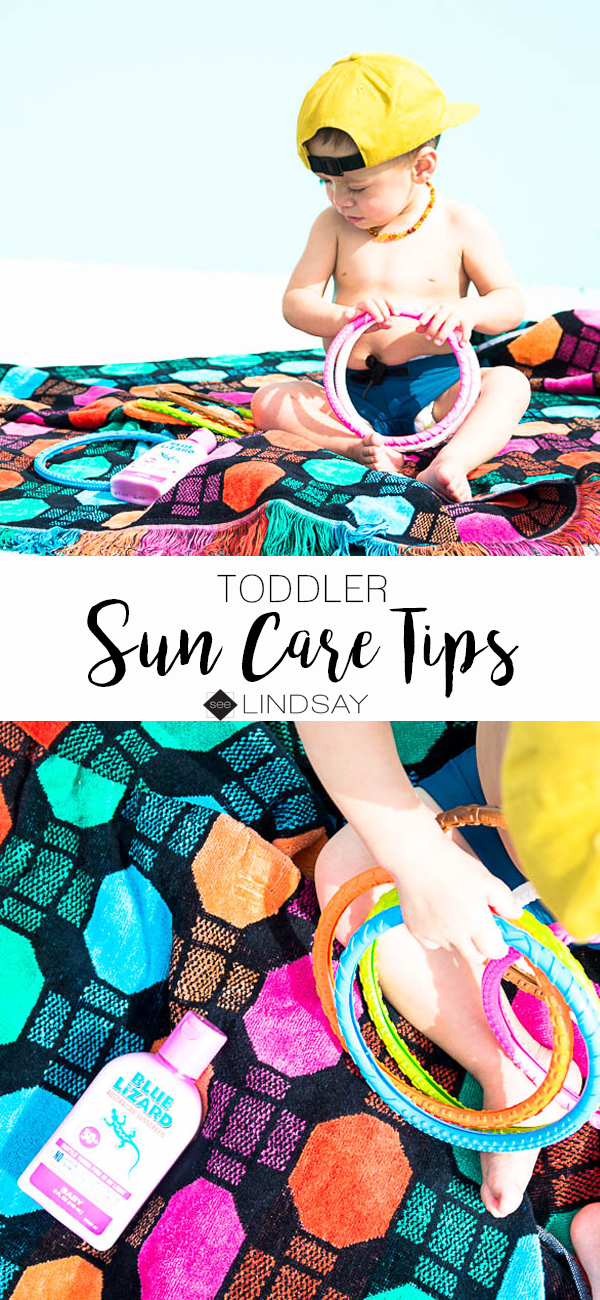 suncare tips for toddlers