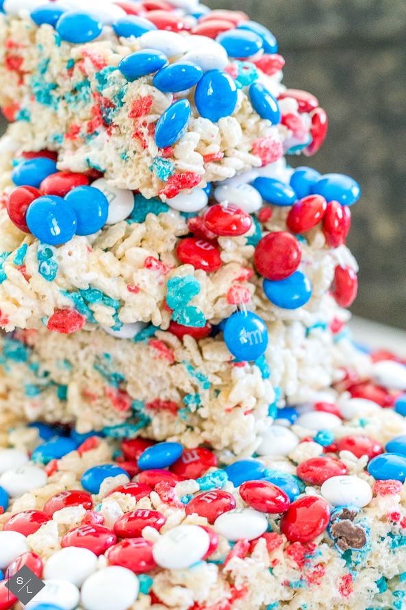 Fourth of July Rice Krispie Treats Recipe