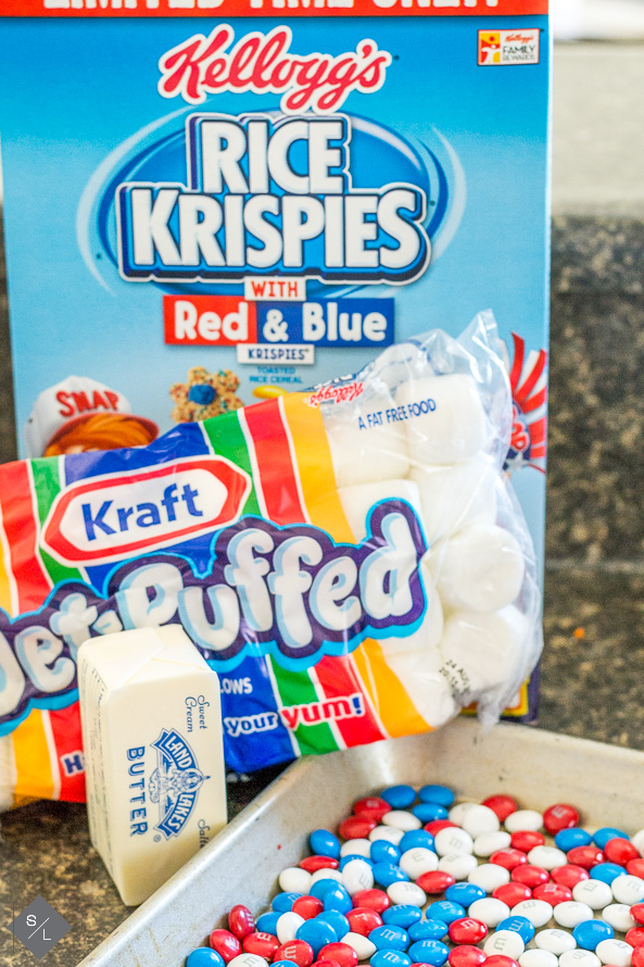 Fourth of July Rice Krispie Treats Recipe