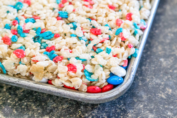 Fourth of July Rice Krispie Treats Recipe