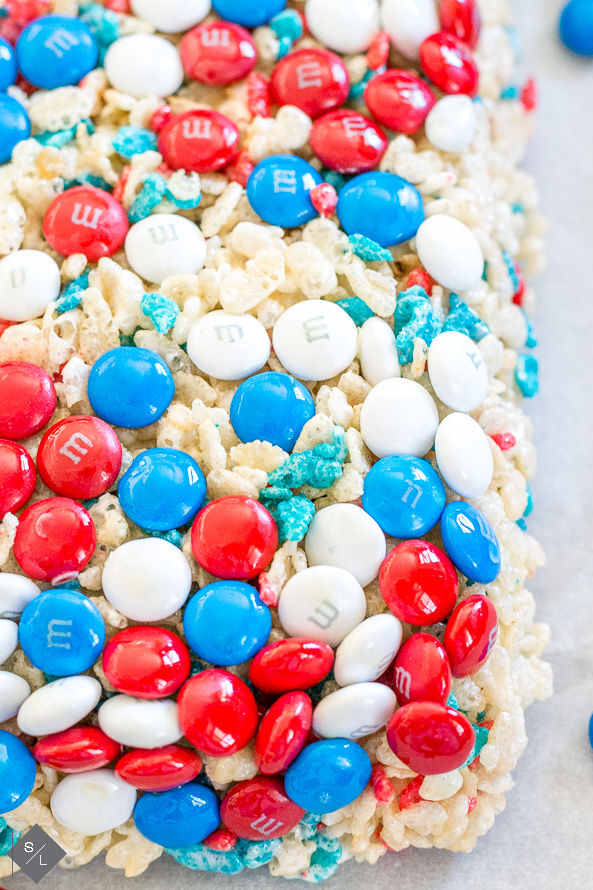 Fourth of July Rice Krispie Treats Recipe