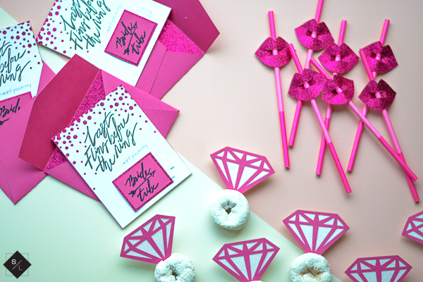 Use the Cricut Maker free projects to create a Bachelorette Party