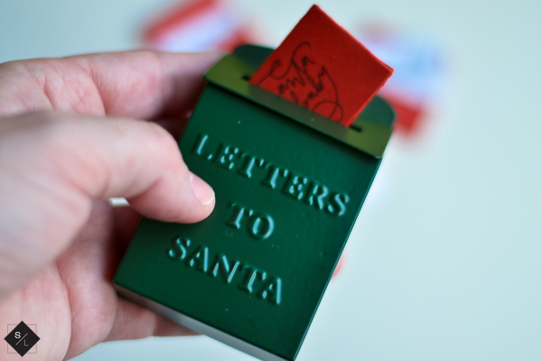 Mini Santa letters to put in your Magnolia ornament. These are the cutest ornaments you've ever seen.