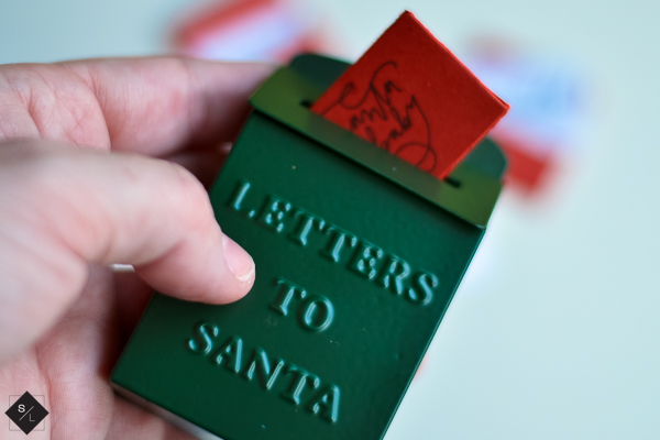 Mini Santa letters to put in your Magnolia ornament. These are the cutest ornaments you've ever seen.