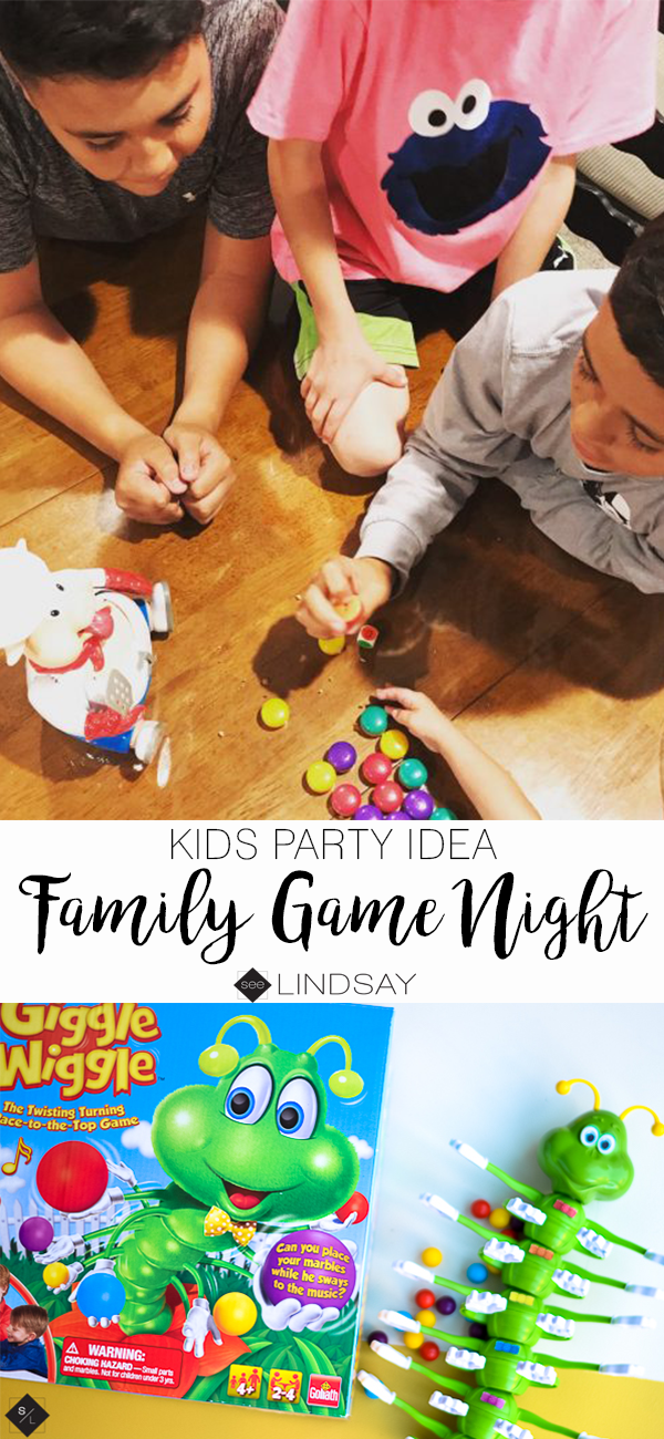 Family Game Night ideas and how to keep children entertained.