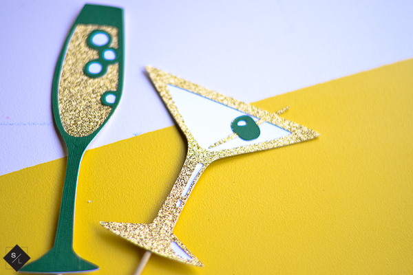 New Years Photo Booth DIY with Cricut