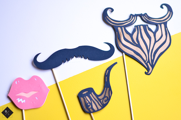 New Years Photo Booth DIY with Cricut