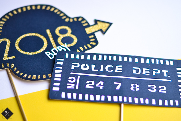 New Years Photo Booth DIY with Cricut