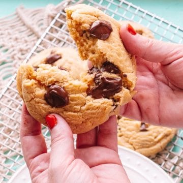 gooey chocolate chip cookies
