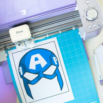 Create these awesome DIY Avenger Masks using your Cricut Wisteria, available exclusively at JOANN stores. #ad #CricutWisteria #CricutMade