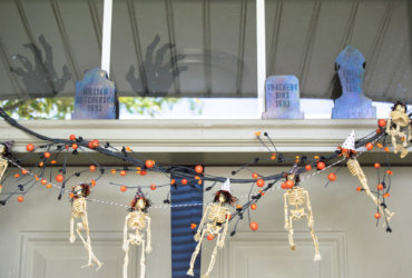 DIY Wooden Hocus Pocus Tombstones