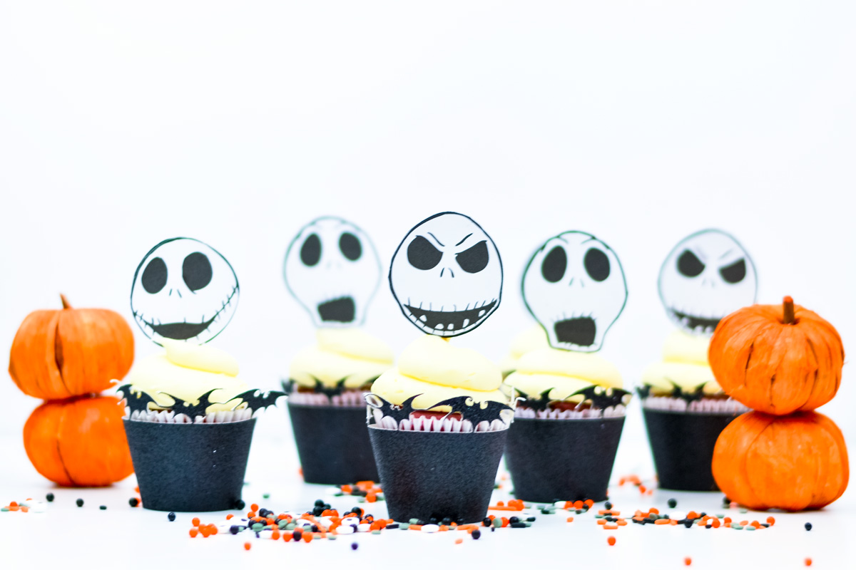 nightmare before christmas cupcake