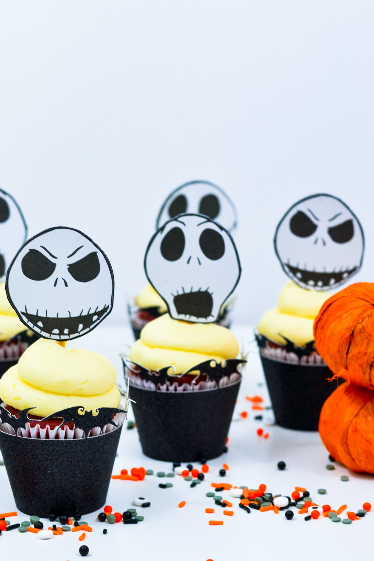 jack skellington cupcake