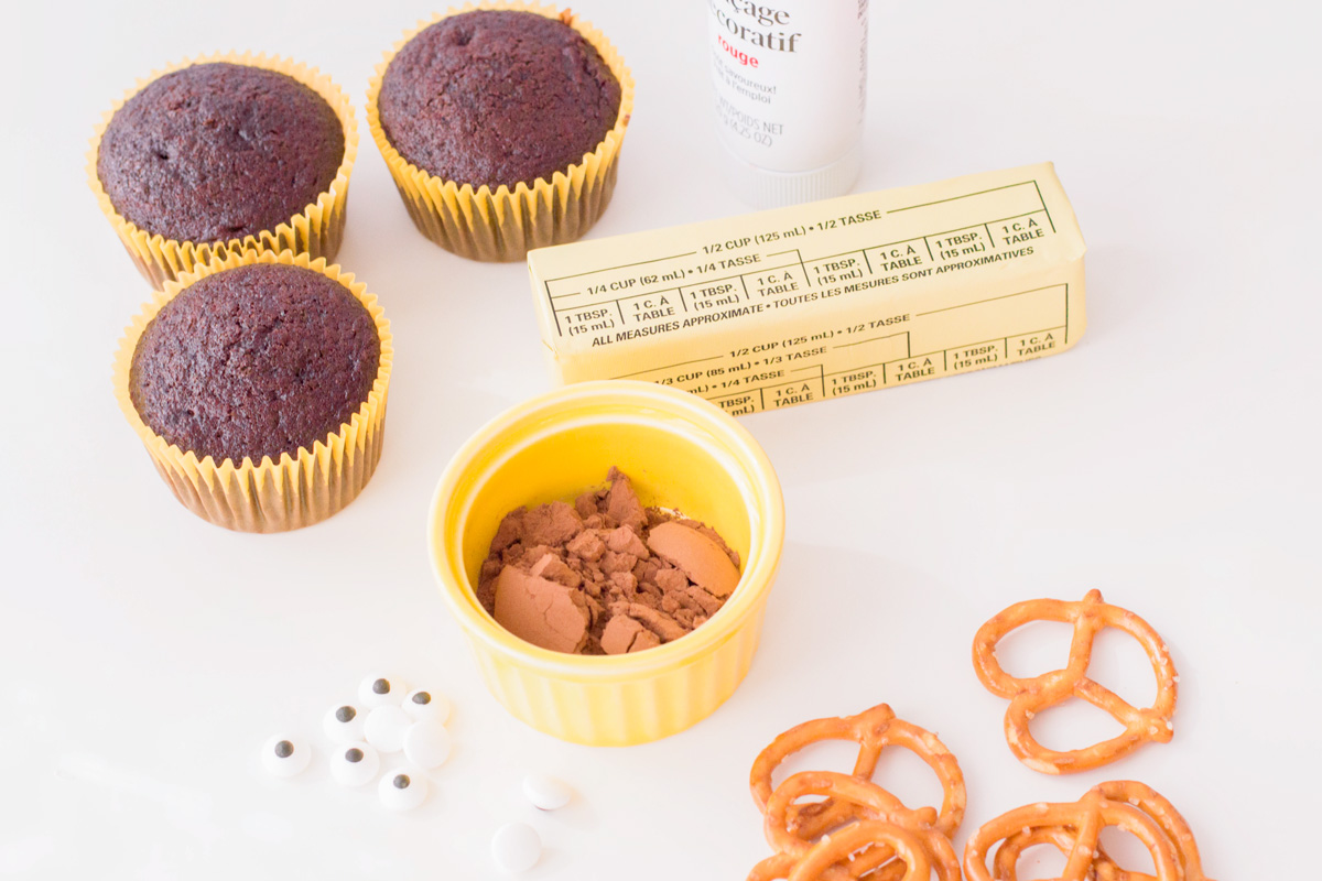 reindeer cupcake ingredients