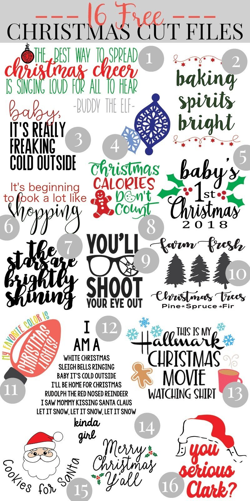 free christmas svg