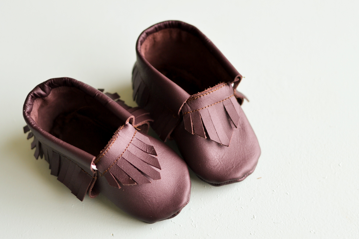 diy baby moccasins