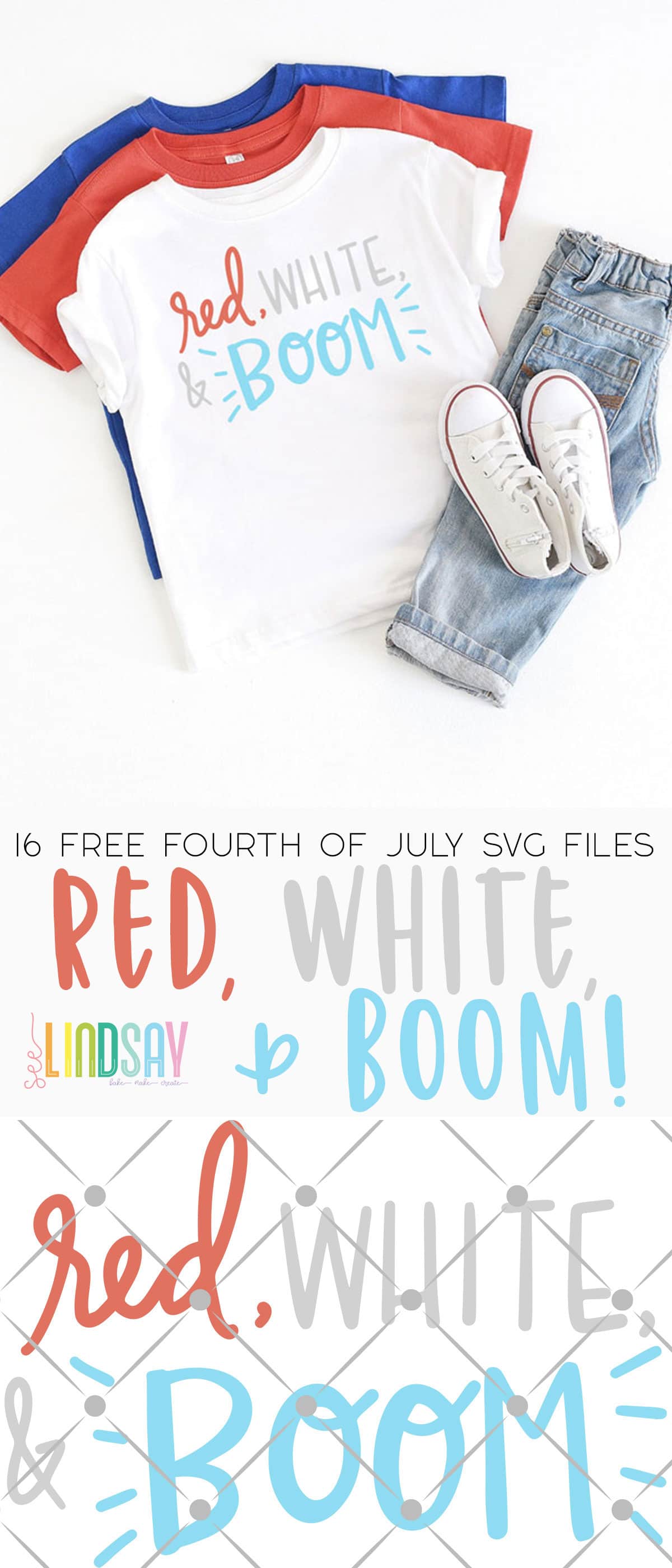 Fourth of July shirt using Cricut or Silhouette