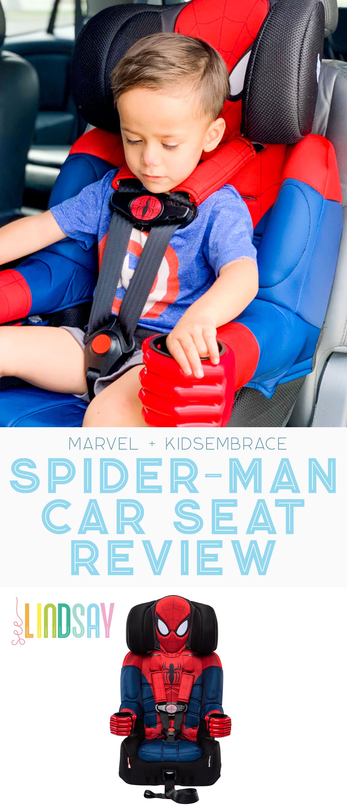 spider-man car seat review