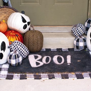 diy ghost pumpkins