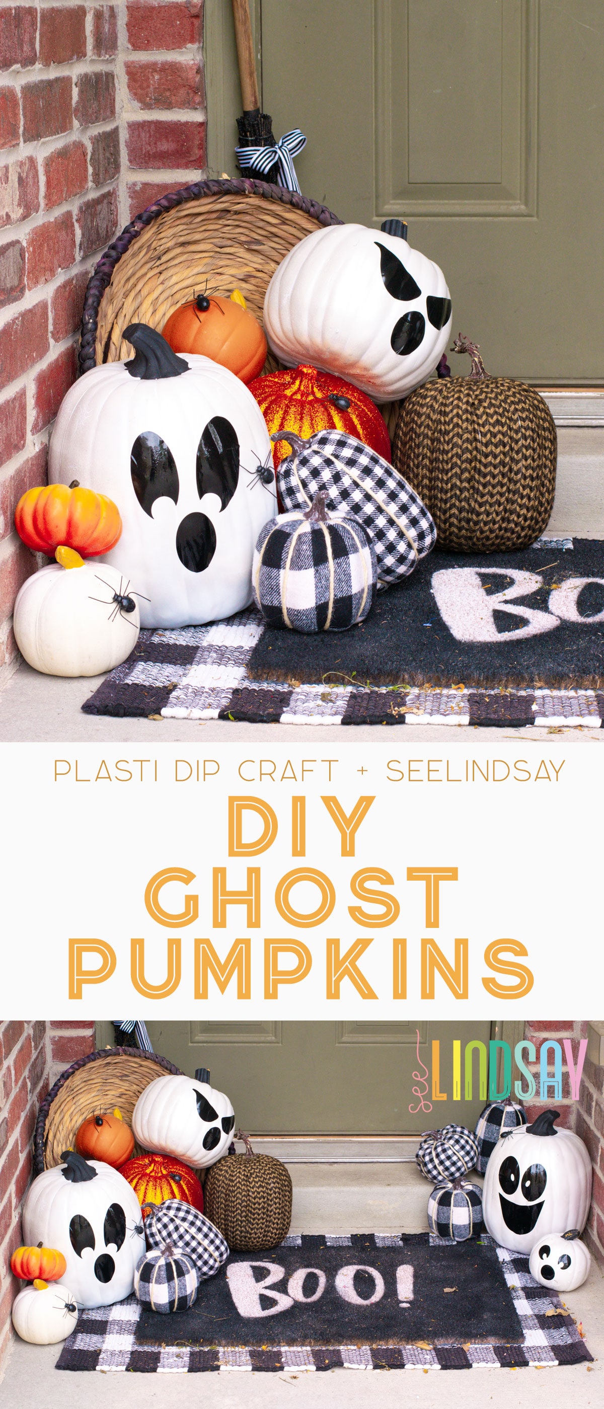 ghost pumpkins