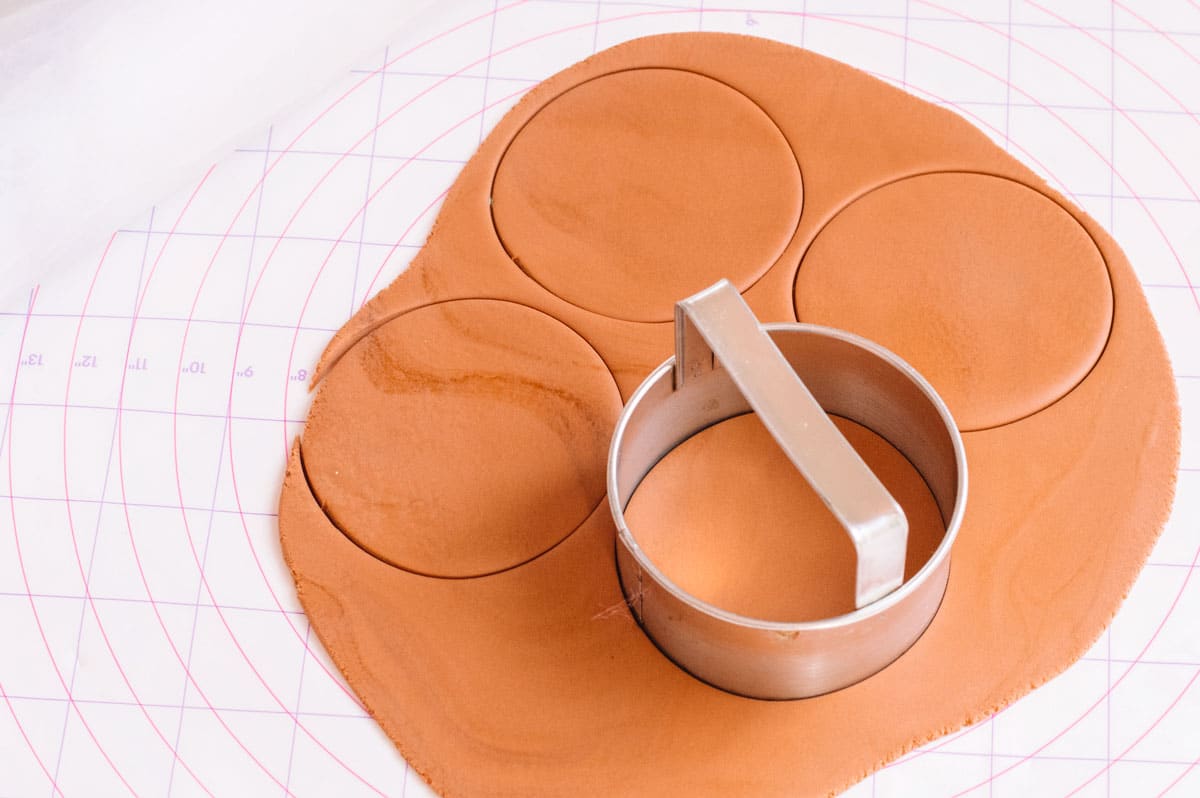 fondant circles
