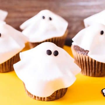 ghost cupcakes