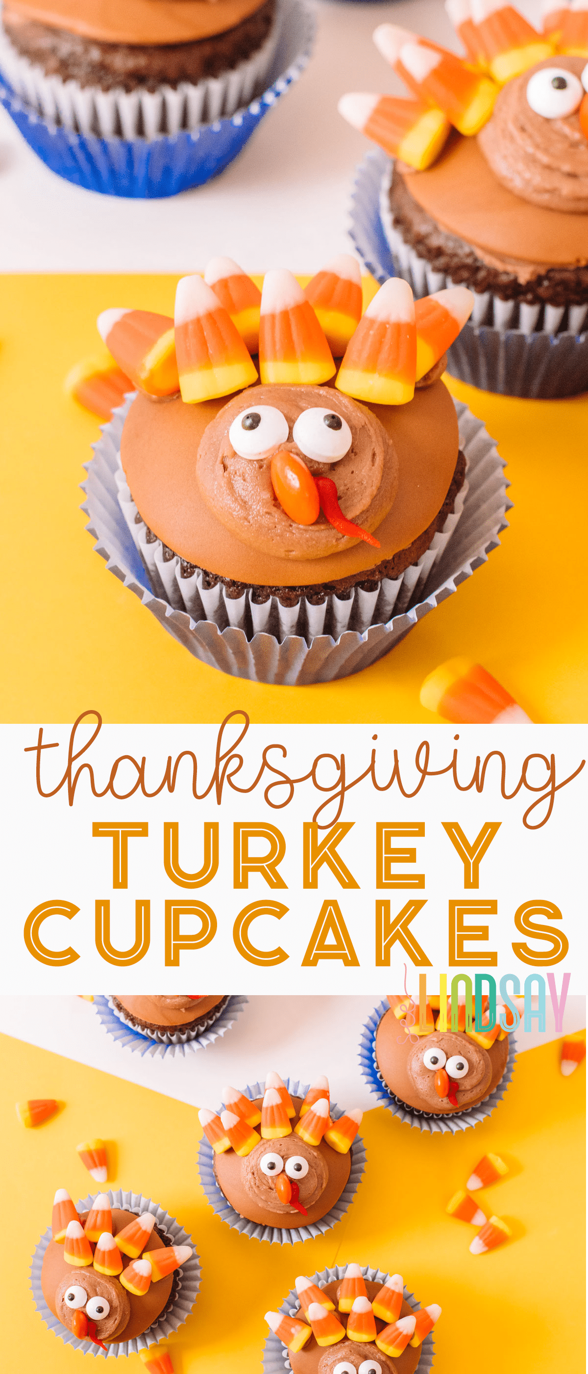 turkey cupcakes