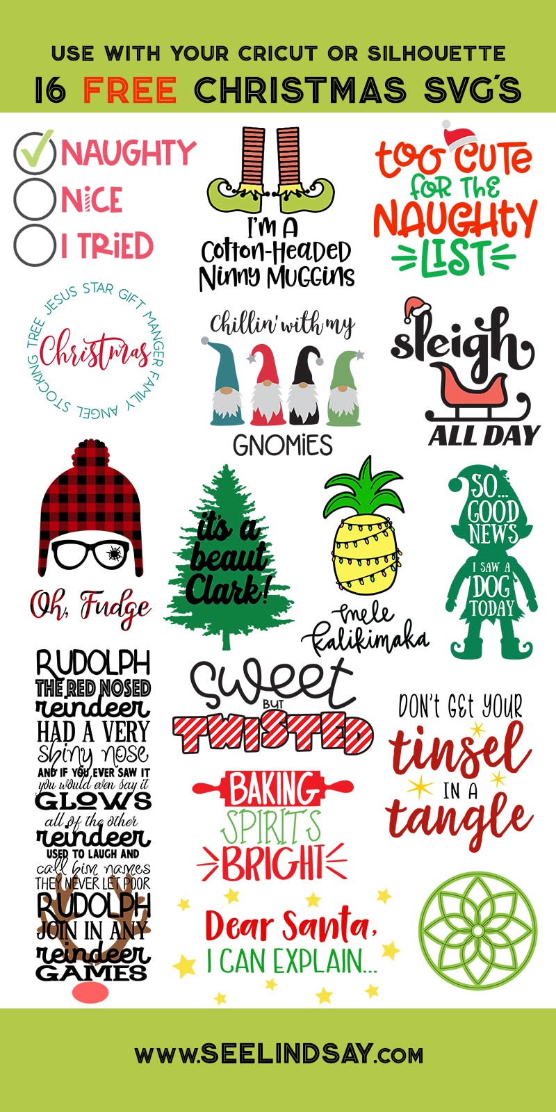 Christmas svg files