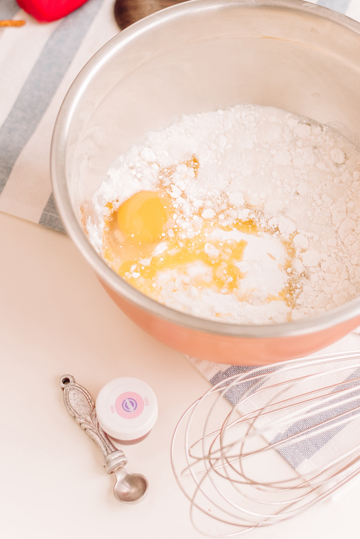 white cake mix