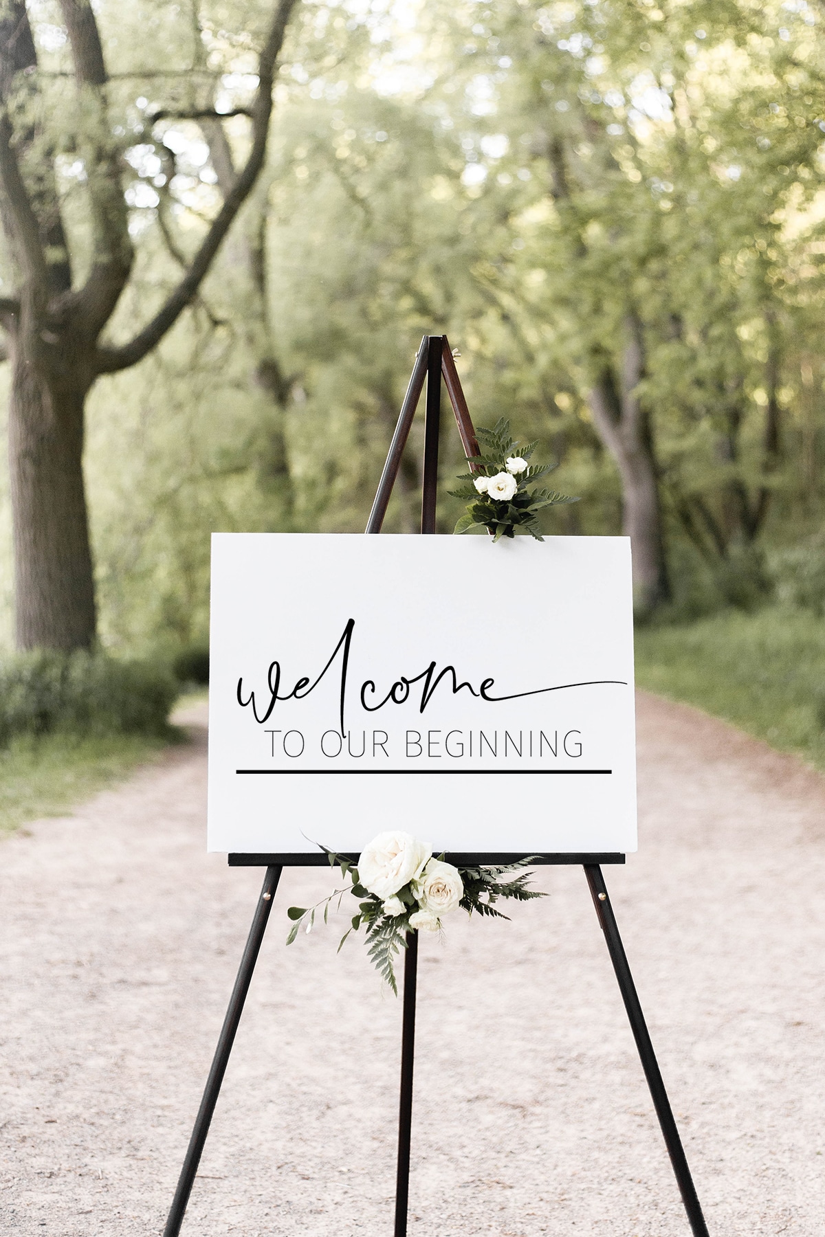 large wooden wedding sign using cricut or silhouette
