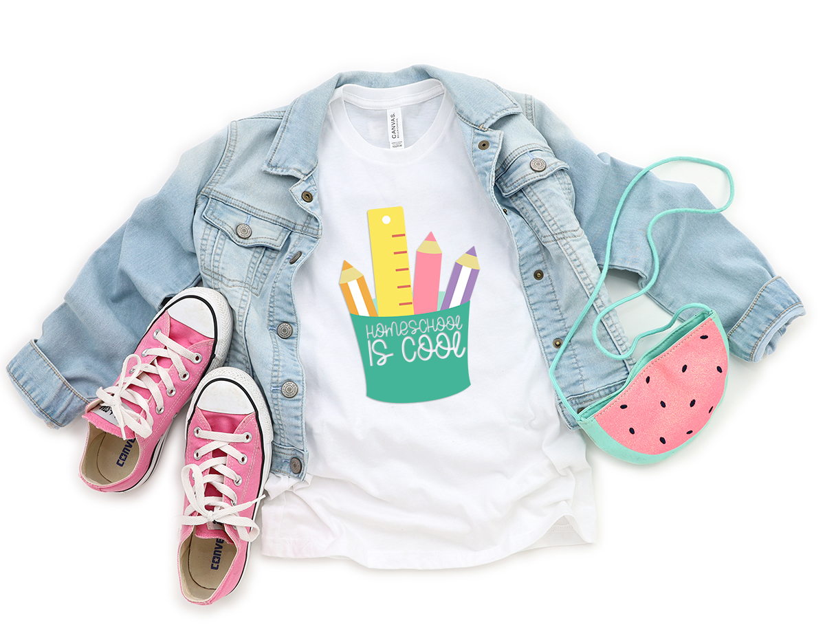 homeschool is cool shirt