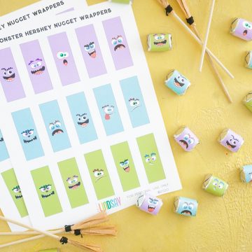 printable candy wrappers for halloween