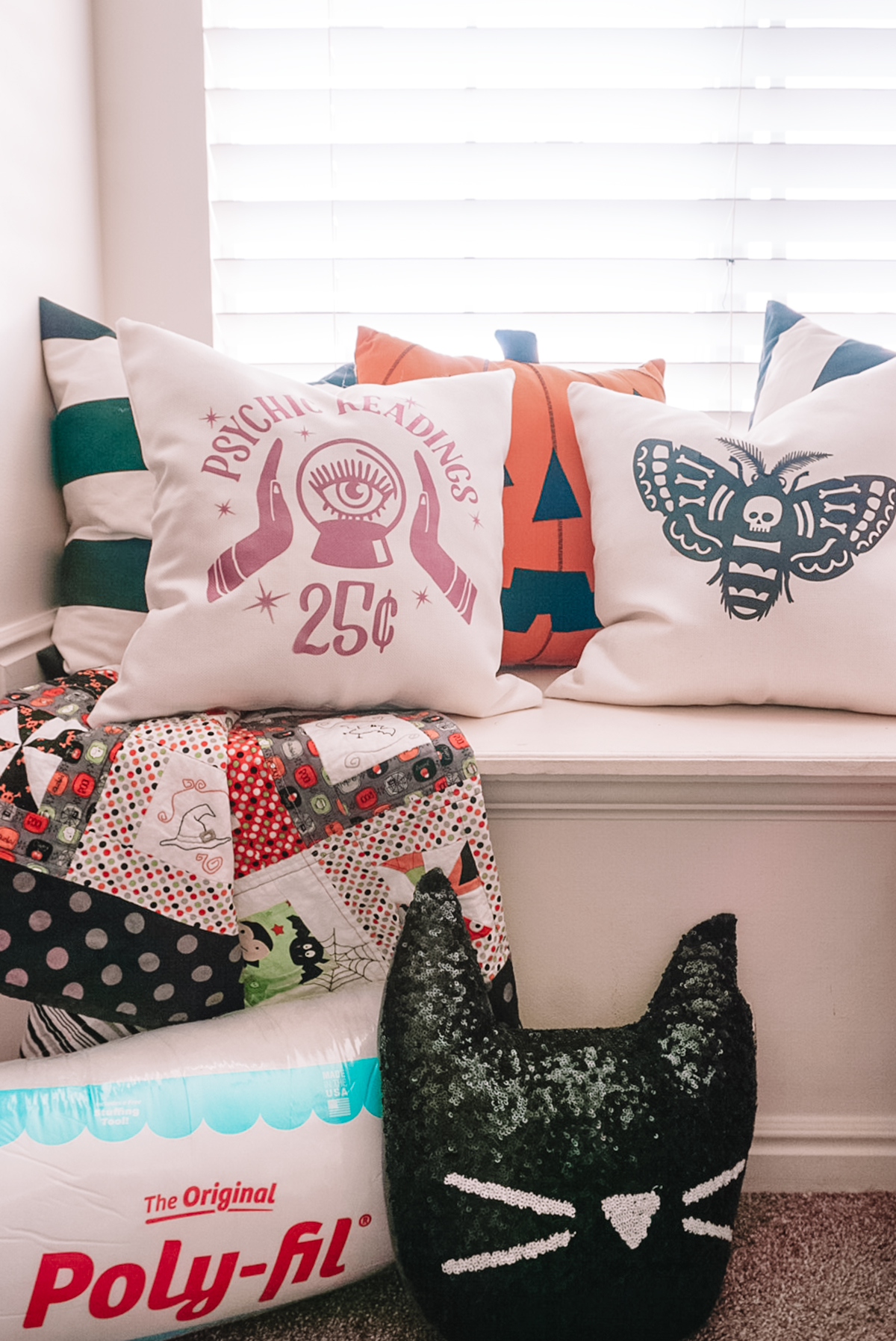 diy halloween pillows