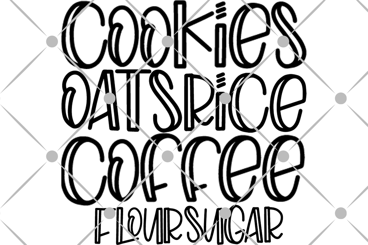 pantry label with cricut svg